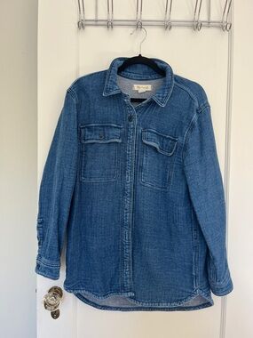 Madewell Indigo Denim Shirt Jacket